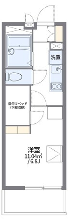 レオパレスシティーＣの物件間取画像